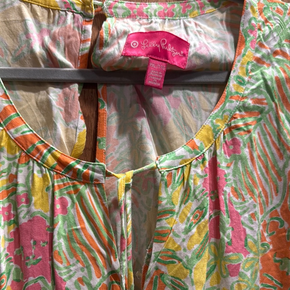 Lilly Pulitzer ( for  Target) Colorful Floral Romper XXL